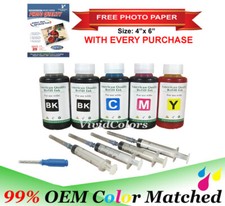 VC 5x100ml PG-260XL CL-261XL Ink Cartridges for Canon PIXMA TS5320 PIXMA TR7020 picture