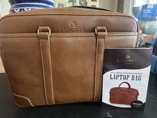 Luxorro full Grain Genuine Leather Laptop Bag picture