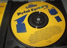 IBM Crayola Print Factory CD Rom 1998 USA Vintage Windows Mac picture