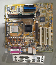 Asus P4S800-MX ATX motherboard with Intel P-4 2.4GHz CPU and 256Mb Ram picture