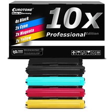 10x Eurotone per Cartridge Compatible F R Brother HL-L-9200-CDWT MFC-L-9550-CDWT picture