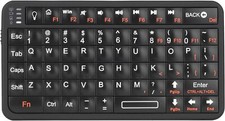 Mini Bluetooth Keyboard Wireless Qwerty 66 Keys Backlit Rechargeable Portable picture