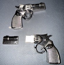 16G 32G 64G Metal Revolver Gun Model USB 2.0 Flash Drive Memory Stick Pen Drive picture