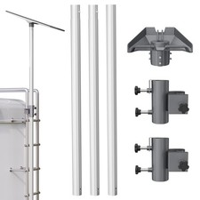 10FT Gen 3 Starlink Pole Mount, Starlink Mount with Pipe Adapter, Starlink Groun picture