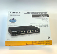 NETGEAR GS308 300 Series 8-Port Unmanaged Gigabit Ethernet Switch Wall-Mount NEW picture