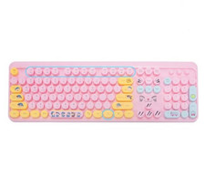 Crayon Shin-chan Wireless Keyboard Kindergarten Membrane Figure Key Cap picture