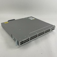 Cisco WS-C3850-48U-S V06 48-Port UPoE Switch  1x 1100W PSU Tested & Reset picture