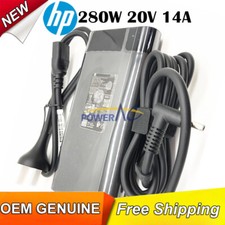 Original 20V 14A 280W HP TPN-CA26 TPN-LA27 Charger AC Adapter + Cable picture