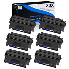 6PK CF280X 80X Toner Cartridge for HP Laserjet Pro M425dn M425dw M401dw M401dw picture