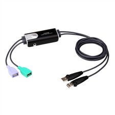 ATEN CS62KM USB Boundless KM Sw Kvm Switch 2-Port 2.0 USB Type-A picture