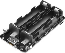 Diymore 1865O Battery Holder Double Li-Ion V8 Battery Shield Micro USB 5V/3A 3V/ picture