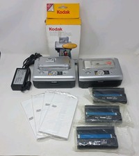 AS IS Kodak EasyShare Series 3 Printer Docks & PH-80 Color Cartridge Photo Paper picture