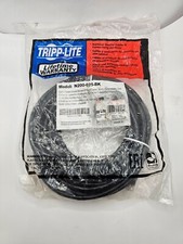 Tripp Lite N200-025-BK Cat6 Gigabit Black Ethernet Cable RJ45 M/M 25ft picture
