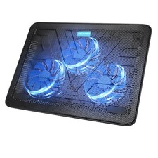 TECKNET Laptop Cooling Pad Portable Slim Quiet USB Powered Laptop Notebook Co... picture