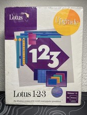 Vintage Lotus 123 Release 1.0A Computer Software 5.25