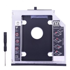 12.7mm Universal SATA 2nd HDD/SSD Caddy for Lenovo ThinkPad T420, T430, T510,... picture