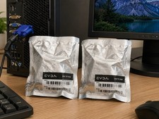 Lot of 2 EVGA DVI to VGA Adapter Converter 203-AD-EV01-R1 Genuine New Sealed picture