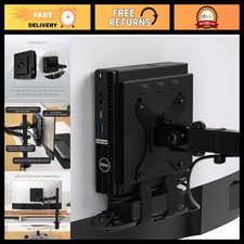 Dual VESA Mount for Dell OptiPlex Micro - Adjustable Monitor Arm Support, Space- picture