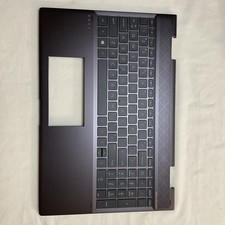 New For HP Envy X360 15-CN 15M-CN0012DX Palmrest Upper Case Backlit Keyboard US picture