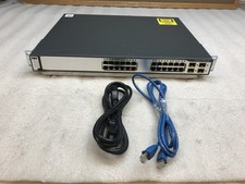 Cisco Catalyst WS-C3750G-24TS-S 1U V01 24-Port Gigabit Layer 3 Switch picture