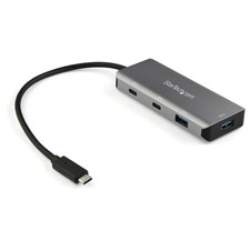 StarTech.com W128251799 HB31C2A2CB 4 Port USB C Hub W/ 2X A & - Superspeed ~E~ picture