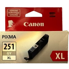 Canon CLI-251XL GY Gray XL Ink Cartridge for PIXMA iP8720 MG6320 MG7120 New picture