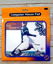 Vintage Frank Thomas Chicago White Sox MLB 1997 Baseball Computer Mouse Pad picture