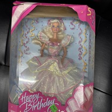 Barbie Happy Birthday Doll - She's The Prettiest Present 1995 picture