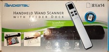 Pandigital Handheld Wand Scanner with Feeder Dock (Blue) PANSCN10BE picture