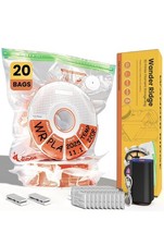 20pcs 3d printer filament storage bags 3d filament accessories picture