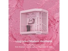 CS-HYTE-Y70-SM Strawberry Milk ABS / Steel / Tempered Glass Dual Chamber HYTE picture