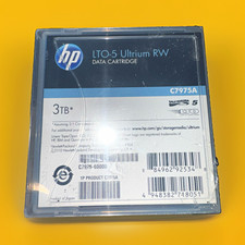 HP LTO-5 Ultrium Rewritable Data Cartridge 3TB Tape C7975A C7975-60000 picture