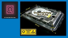 Desktop PC Hard Disk Case Enclosure Plastic Clamshells - Anti Static - Qty 15 picture