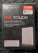 Seagate One Touch 1TB USB-C External SSD - Silver (STKG1000401)  picture