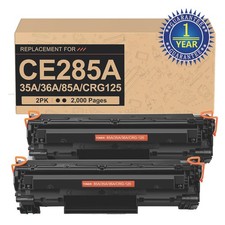 2PK CE285A Toner Cartridge Compatible For HP  85A LaserJet P1102w M1132 M1217nfw picture