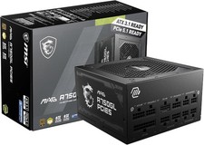 MSI MAG A750GL PCIE5 750 Watt 80 Plus Gold ATX Fully Modular Power Supply picture