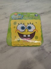 NEW SpongeBob SquarePants Yellow Computer Mouse Pad Nickelodeon VTG  2002 RARE picture