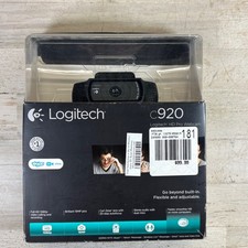 Logitech C920 HD Pro Webcam 1080p Carl Zeiss 15MP Dual Mic 960-000764 picture