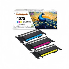 4PK CLT407S Color Toner Cartridge Set For Samsung CLP320 CLP325 CLX3180 CLP326 picture