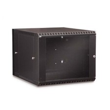 9U LINIER Swng Out Wall Mount Enclosed Cabinet Rack Kendall Howard 3130-3-001-09 picture