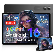 TABWEE T30 11 Inch Android 16 Tablet 16GB+64GB 4TB Expansion 7000mAh 5G WiFi GPS picture