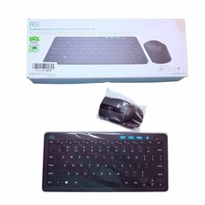 Rii RKM709 Wireless Keyboard Mouse Combo USB 2.4GHz New In Box picture