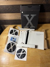 2003 Apple Mac OS X 10.3 Panther Retail Box Complete with CDs Manual & Code picture