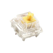 90 PCS Gateron KS9 Yellow Key Switches Plate Mounted Mechanical Gaming Keys picture