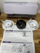 VCELINK In-Wall Cable Management Kit A189-2P-US Brush Grommet 2 Port White picture