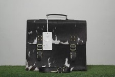 Luxurious Cow Skin Laptop Bag: Handcrafted for the Modern Professional picture