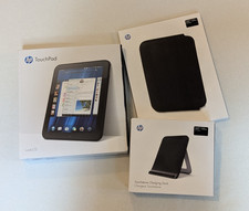 HP TouchPad FB359UA 32GB, Wi-Fi, 9.7in - Glossy Black - Complete with Extras picture