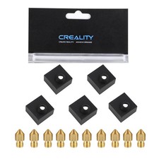 Creality Original 10pcs 0.4mm Nozzle with 5pcs Silicone Sock, for Ender 3/Ender picture