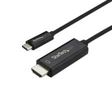 STARTECH CDP2HD1MBNL Black 3.3Ft/1M Usb Type C Dp Alt Mode Hbr2 To Hdmi 2.0 picture