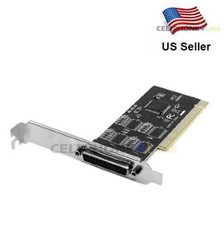 DB25 Parallel Port IEEE 1284 Printer PCI Controller Card Adapter picture